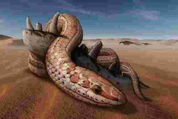 这亿岁的蛇有腿，但颧骨对演变提供了关键洞察力