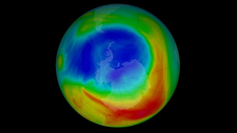 自发现以来，南极臭氧孔是最小的记录[视频]