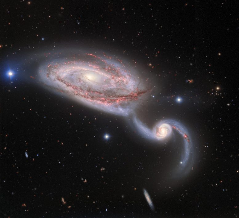 银河舞蹈1.6亿光年