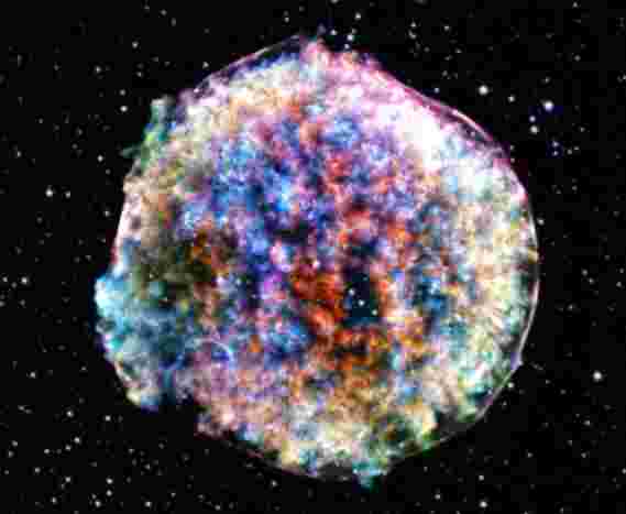 星在壮观的超新星中死亡–这里是块状和块状的碎片[视频]