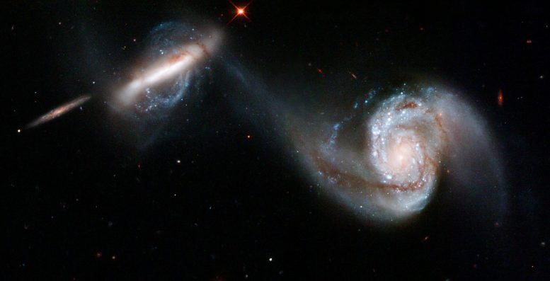 人工智能检查了超过20万个星系，以确认银河合并会点燃星爆