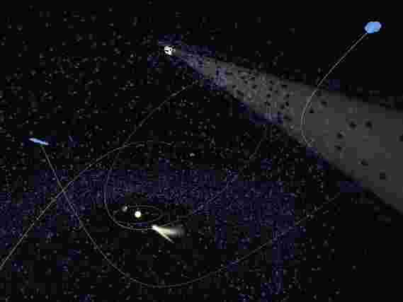 天文学家分析揭示了外国人原产地的出境彗星