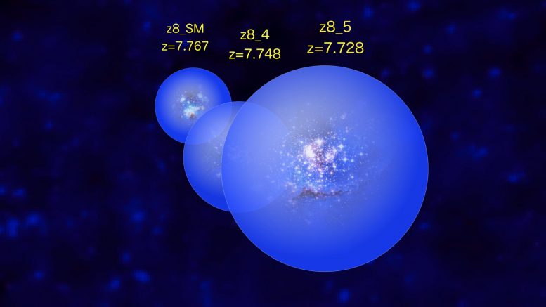 天文学家发现的第一批恒星从宇宙黑暗时代“冒泡”