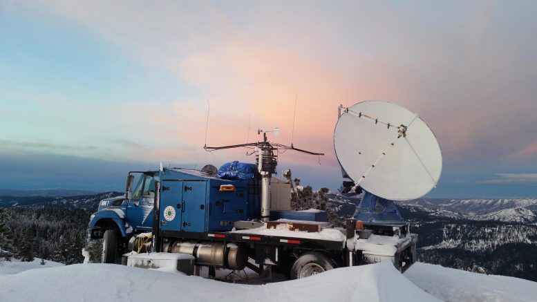 研究人员种子云生产降雪 - 雷达用于准确测量结果