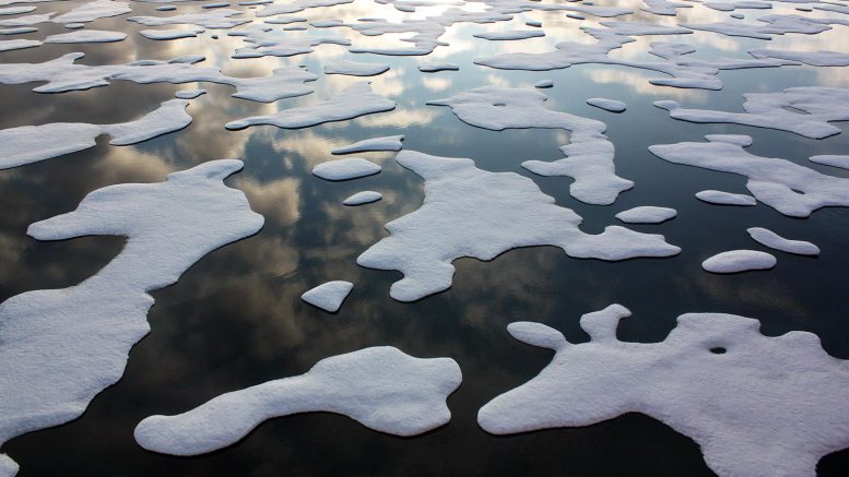 美国宇航局发现北极冰融化正在改变洋流