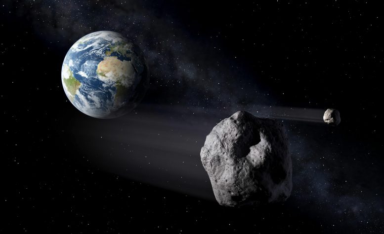 天文学家发现了十一颗可能撞击地球的危险小行星