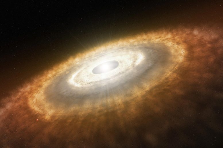 天文学家观看遥远的恒星系统的演变–很少有机会研究行星系统的形成