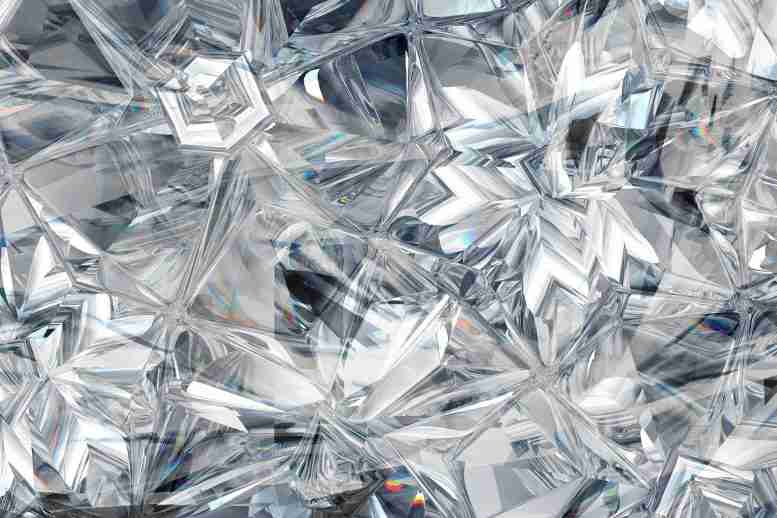 “钻石的前所未有的机械行为” - 科学家们发现钻石可以在纳米级弯曲