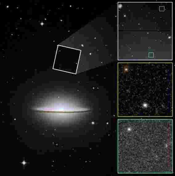 来自哈勃的令人惊讶的新数据显示阔边帽Galaxy的光环隐藏了一个动荡的过去