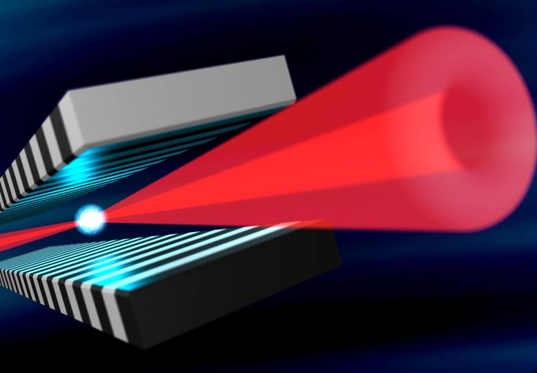 科学家们驯服电子束，以产生带有“甜甜圈激光”的更亮的X射线束