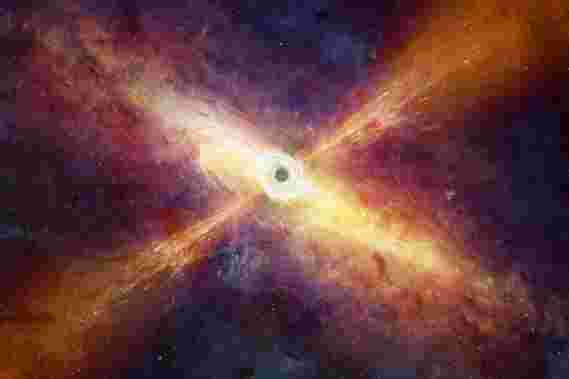 在宇宙中看到的最强大的黑洞爆发