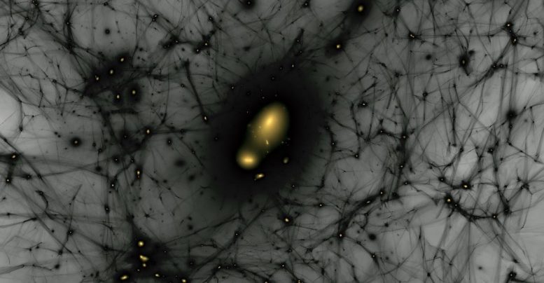 100个未被发现的星系可能出现在银河系中 - 暗物质秘密