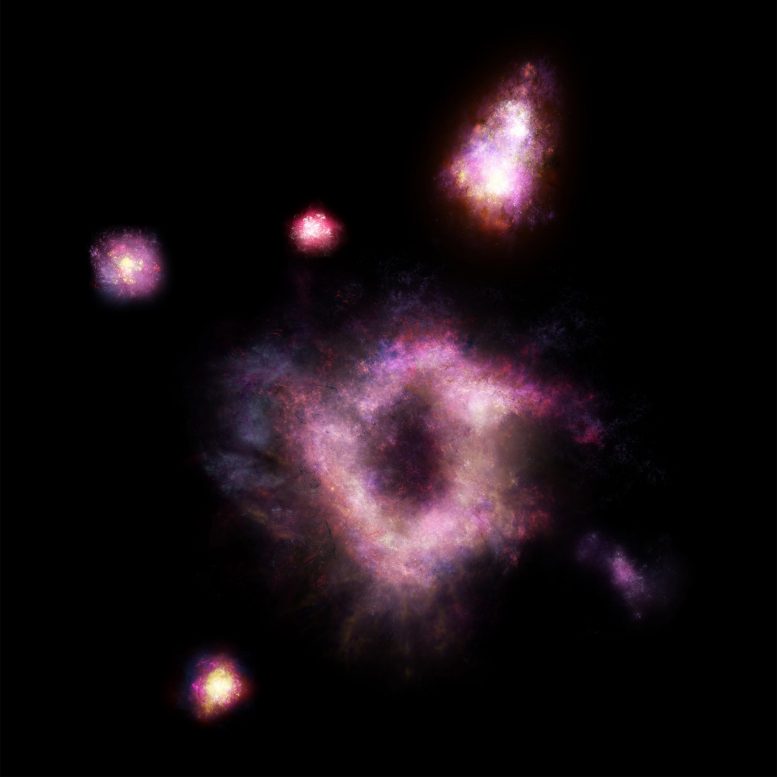 天文学家回顾110亿年，看看不寻常的“宇宙的火焰”