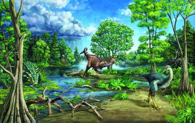 白垩纪恐龙主导的生态系统有多晚期