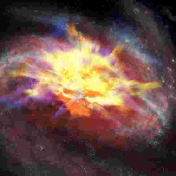 宇宙暴风雨：天文学家从遥远的类星体中检测到最多的能量流出