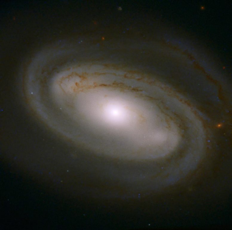 一颗大型恒星拿铁咖啡–哈勃拍摄1790年威廉·赫歇尔首次发现的银河系