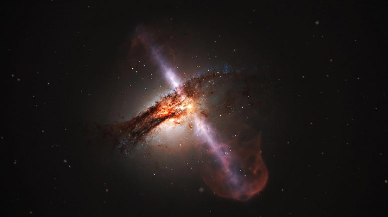 天体物理学家穿3D眼镜观看Quasars并学习活跃的银核