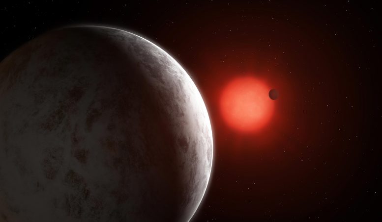 超级地球被发现环绕附近的红矮星格利瑟887