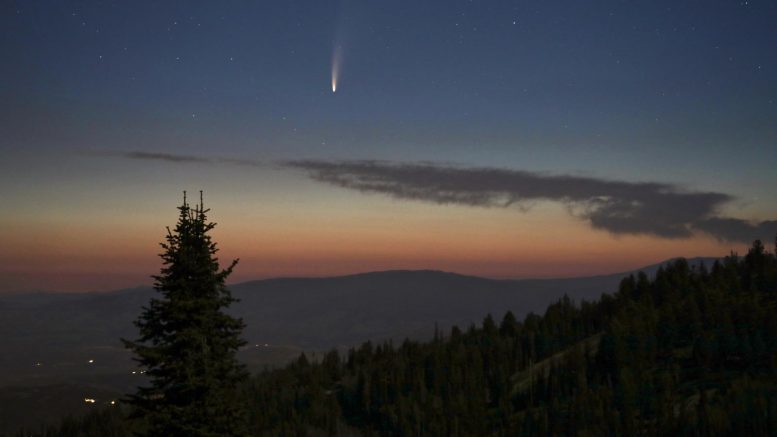 想要彗星神经大小写的最佳视野吗？美国宇航局专家讨论和回答公共问题