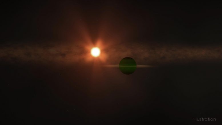 天文学家发现'婴儿'海王星大小的星球，在8天内围绕其明星围起来