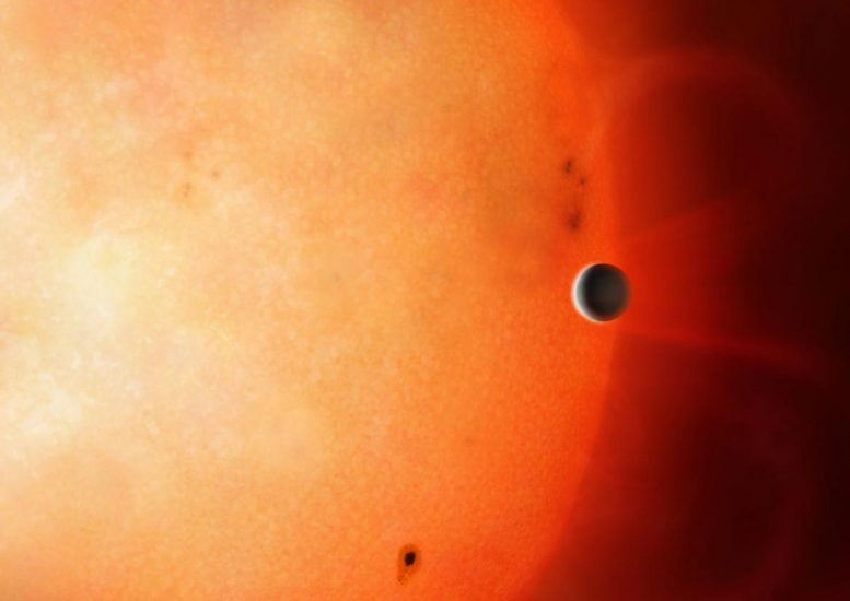 发现了第一个暴露的行星核心–所谓的“海王星沙漠”中的一个极其不寻常的行星