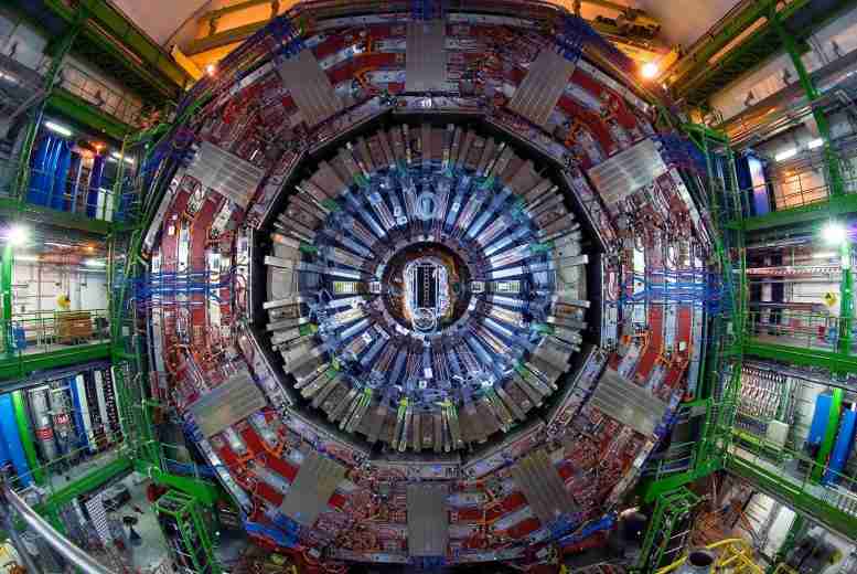 大型强子撞机检测罕见的HIGGS玻色子过程的证据：上帝的颗粒腐烂到一双μ子里