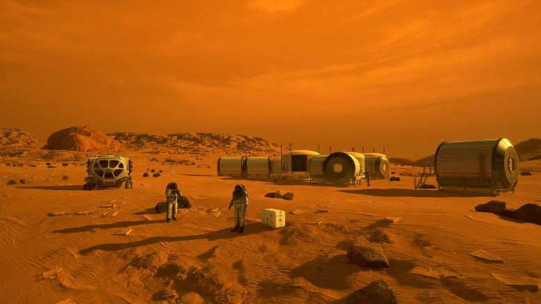 美国宇航局宣称人类探索火星正在播出