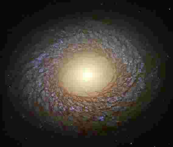 物以类聚：Hubble图像壮丽的星系与“絮状”螺旋臂