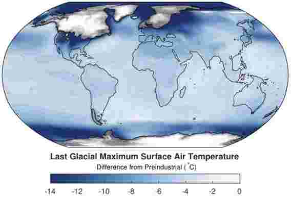 最后的冰河时代有多冷？研究人员现在已经在全球范围内绘制了温差