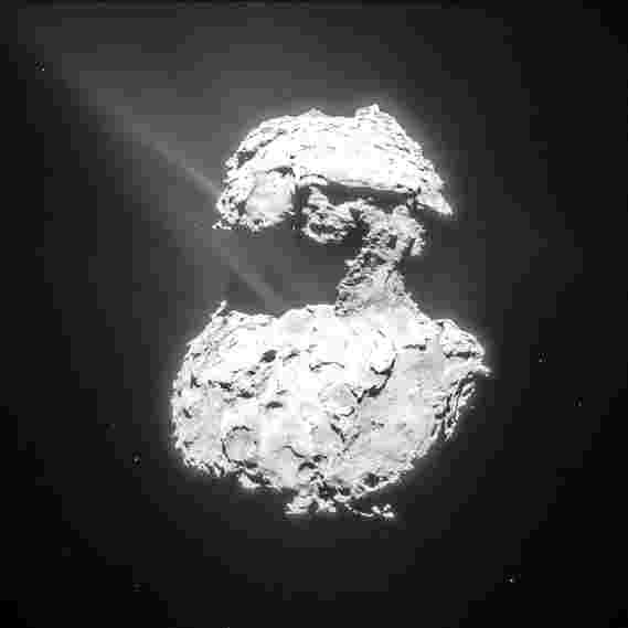 在Chury彗星上发现紫外线极光现象-“产生的光辉是其中的一种”