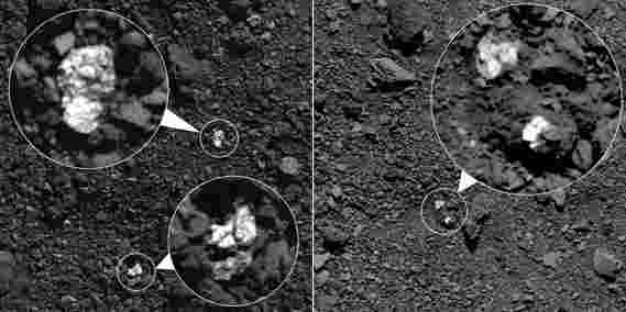 Vesta Meteorites在Nasa的Osiris-Rex Spacecraft上发现了小行星Bennu