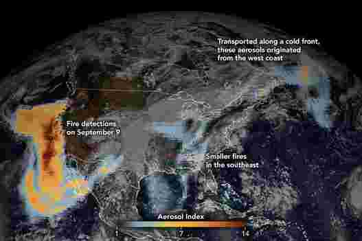 历史性的大火摧毁了美国太平洋沿岸地区-科学家不知所措以描述范围和强度