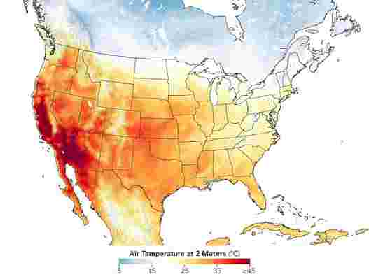 更多，更长，更热：加州热浪适应趋势
