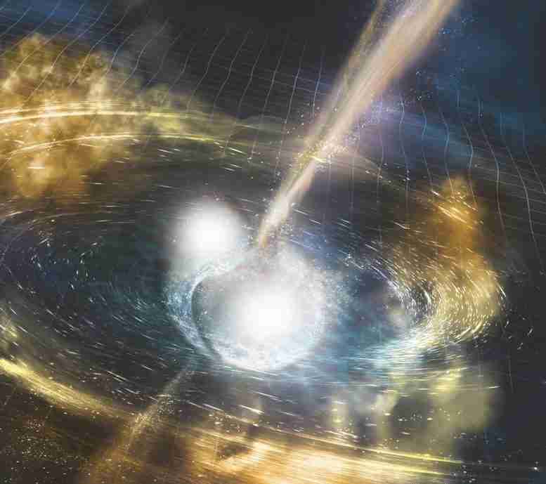 天文学家对具有里程碑意义的中子星碰撞后的X射线挥之不去感到惊讶