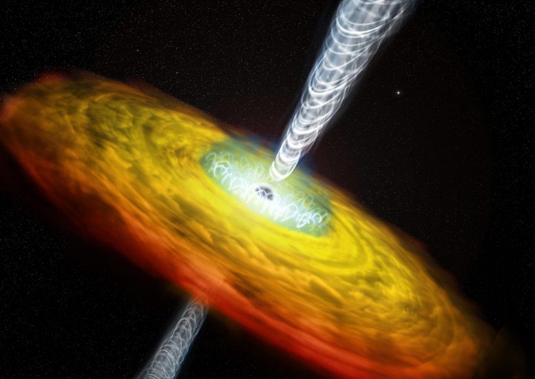 功能强大的类星体喷气机的配方：为什么某些超大质量黑洞发射出强大的光束