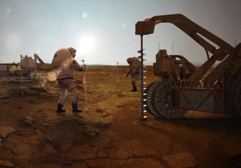 生命可能在火星上深埋
