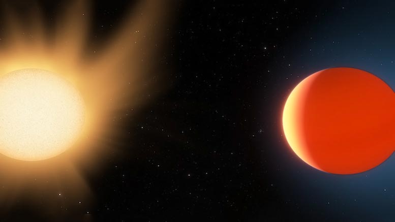 高度不寻常的“热海王星”EXOPLANET 260光年“不应该存在”
