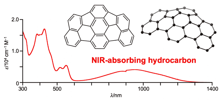 分子设计策略临时近红外吸收碳氢化合物