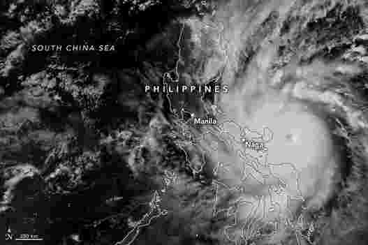 超级台风戈尼：毁灭性的风暴袭击了菲律宾