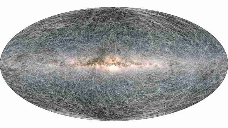 到银河系的反中心及以后：盖亚（Gaia）提供的超过18亿颗恒星的详细数据