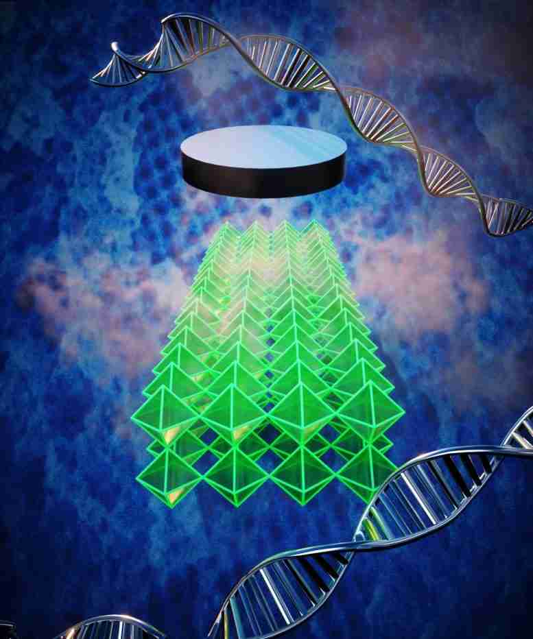 用DNA制造3D超导纳米结构