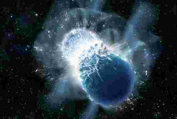 黑洞或无黑洞：中子星碰撞的天体物理学