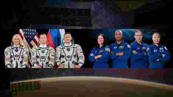 SpaceX Crew-1宇航员接近国际空间站
