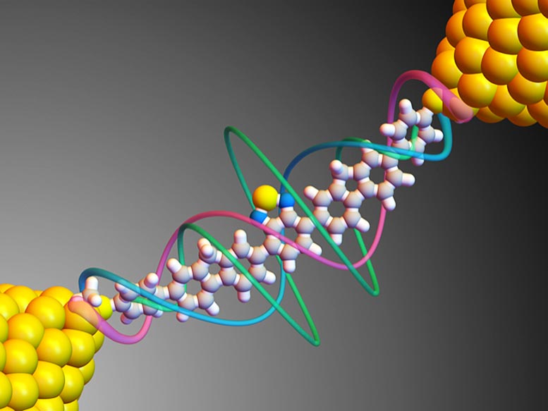 利用量子特性创造单分子器件 - 电路长度仅需6纳米