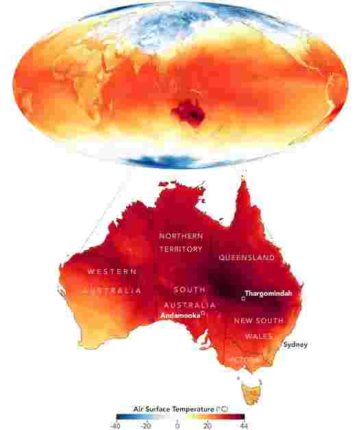 弹簧在以下情况下变热：澳大利亚刚刚经历了有记录以来最温暖的春天