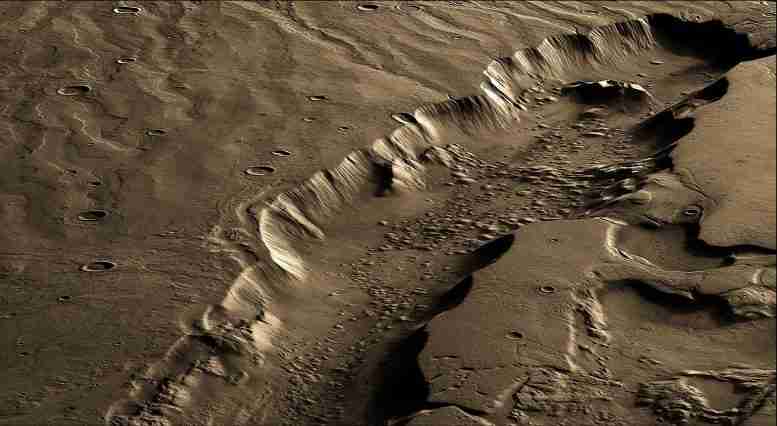 火星上最好的生命区域在地表以下
