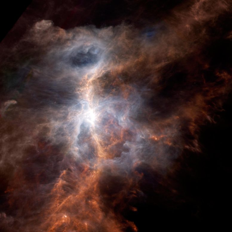 生命的构成要素可以在星辰很久之前就形成在星际云中