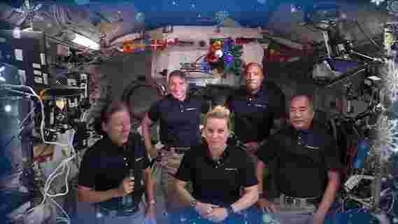 在国际空间站上庆祝在轨假期[视频]