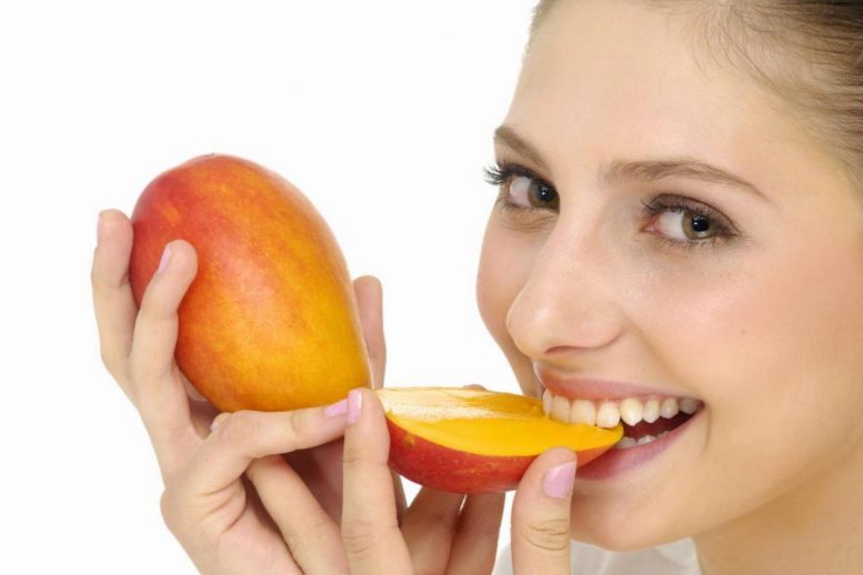 研究发现吃芒果可以减少女性的面部皱纹