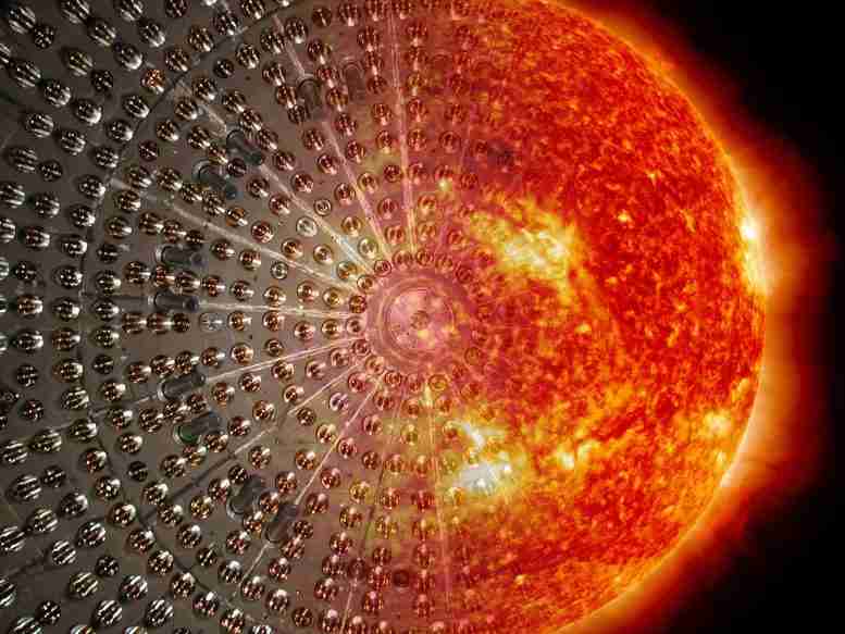 检测到“幽灵般”的粒子证明了助推太阳的二次聚变过程